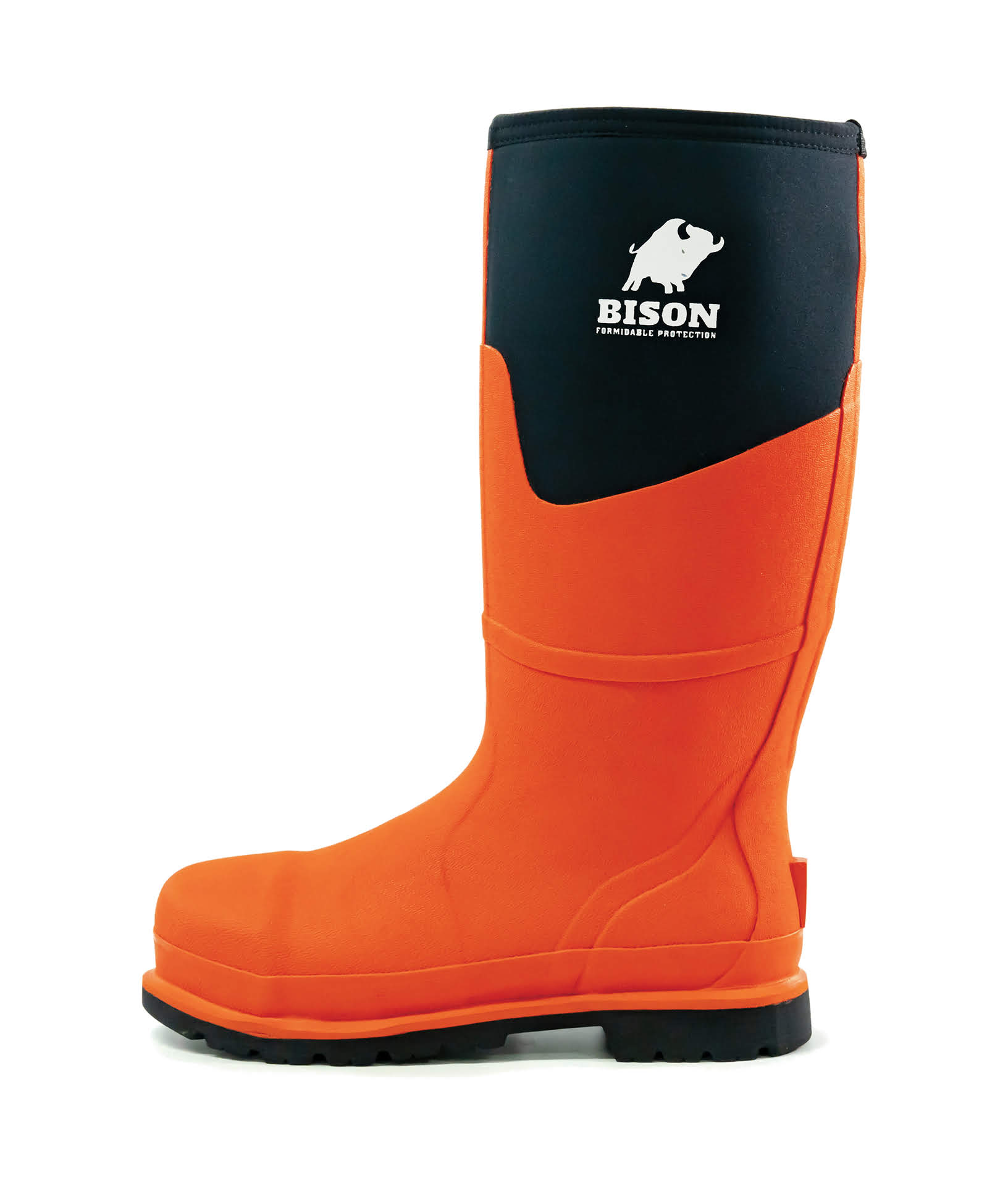 BISON NEO Rubber/Neoprene Safety Gumboot