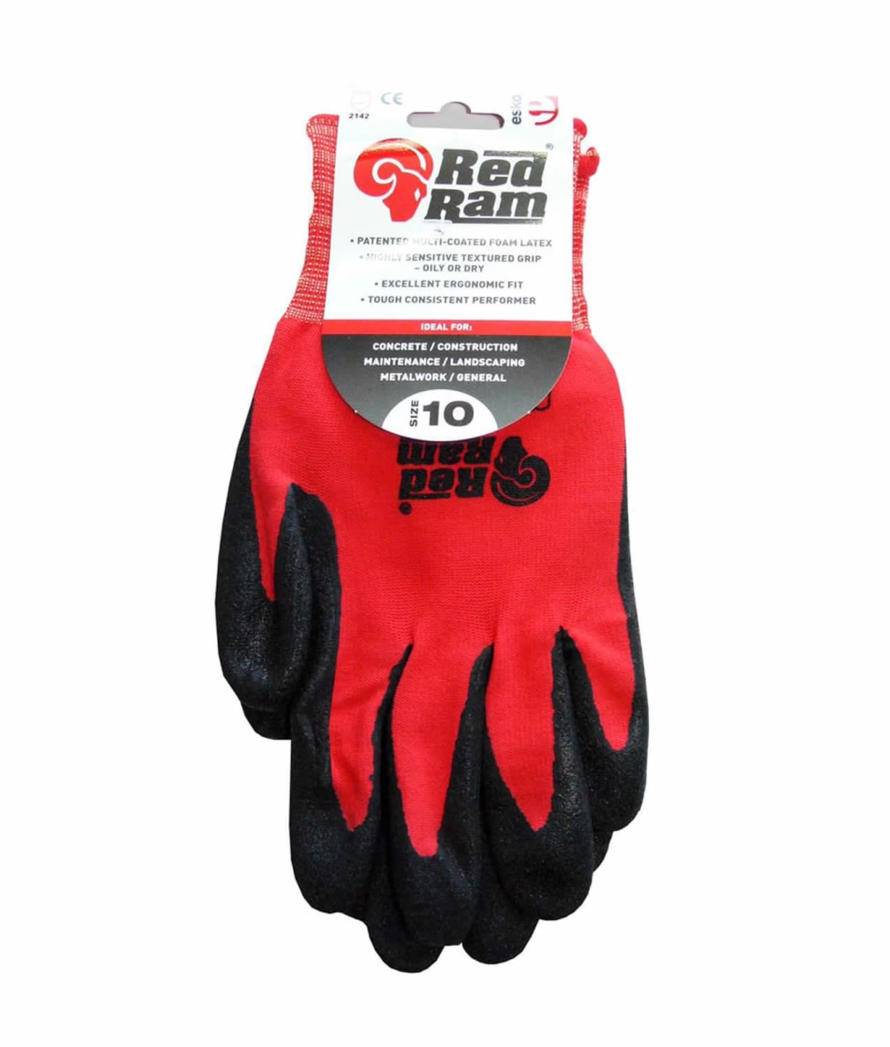 E410 RedRam Gloves Header Carded