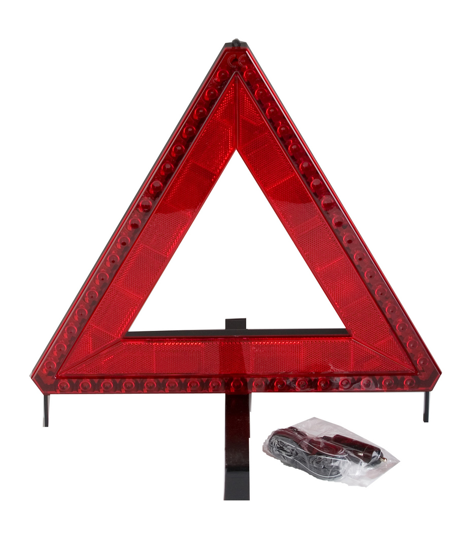 LED Flashing Triangle Warning Kit